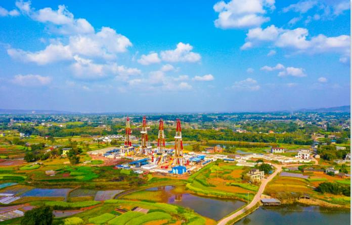 西南油氣田公司頁巖氣日產(chǎn)量超4000萬方！再創(chuàng)歷史新高